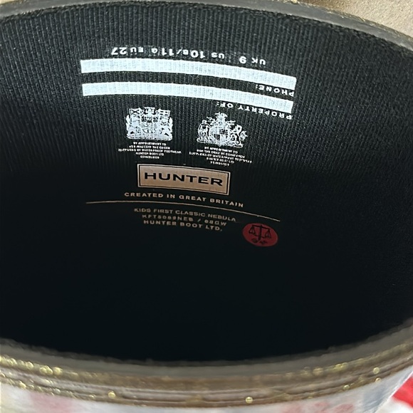 Hunter Boot’s Girl’s US 10 NEW - Picture 5 of 7